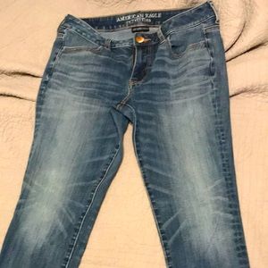 American Eagle size 8 straight leg jeans